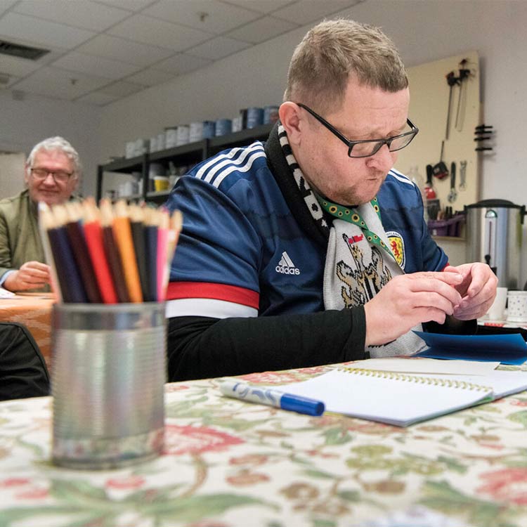 Emmaus drawing group