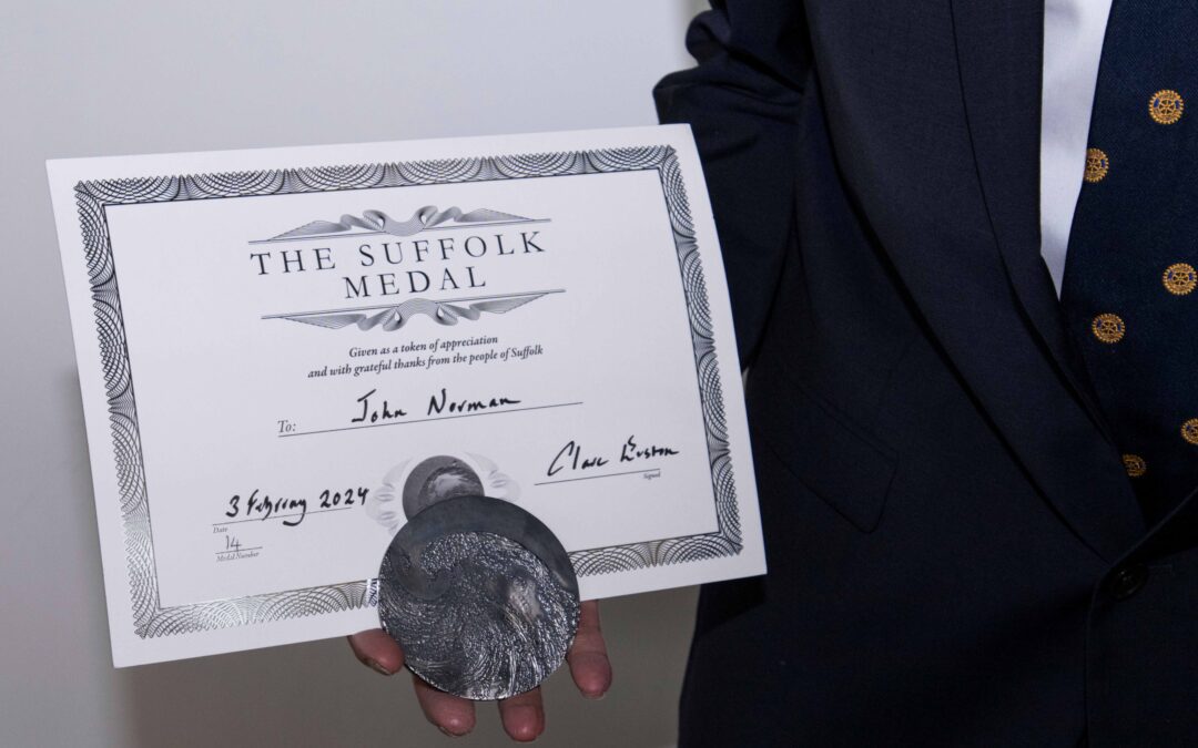 “Outstanding” contribution recognised with county’s highest honour