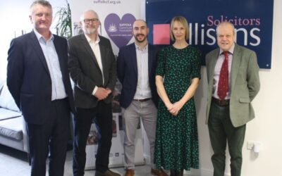 Suffolk Community Foundation is delighted to announce the launch of a new charitable fund with Ellisons Solicitors.