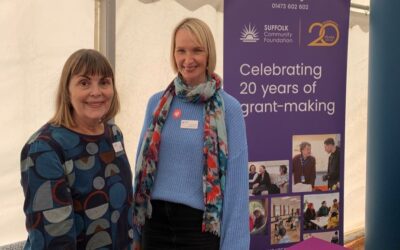 Suffolk Community Foundation at NHS Suffolk and NE Essex ICB ‘Can Do Health & Care’ EXPO 2024