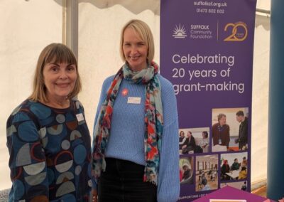 Suffolk Community Foundation at NHS Suffolk and NE Essex ICB ‘Can Do Health & Care’ EXPO 2024