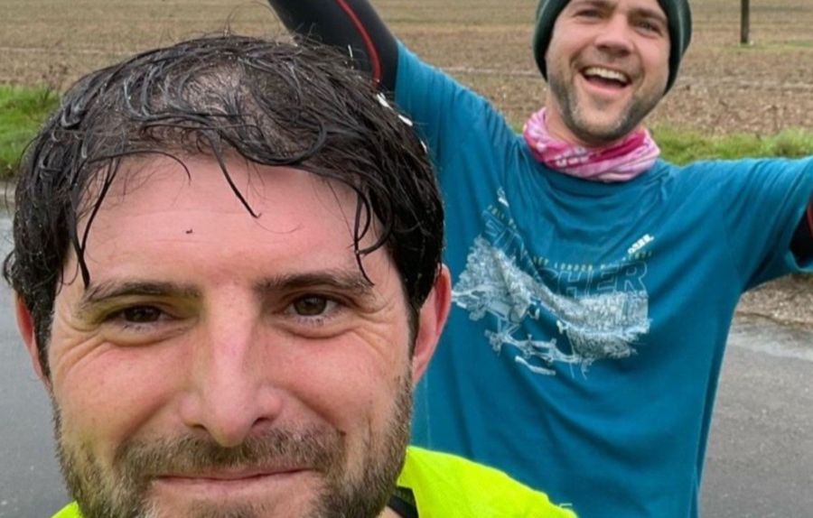 James Thompson and Alex Parish are raising funds for Stand Up For Suffolk, a fund with Suffolk Community Foundation.