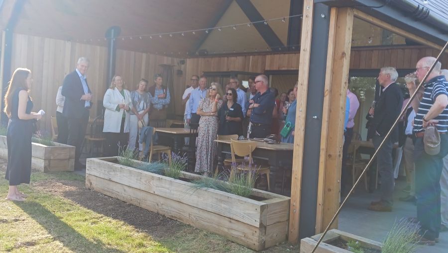 Burnt House Vineyard event